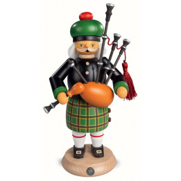 Smoker - Nordic Santa with Goose Auguste - 18 cm / 7 inch