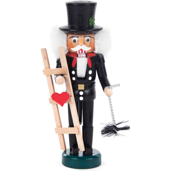 Nutcracker - Chimney Sweep Black - 14 cm / 5.5 inch
