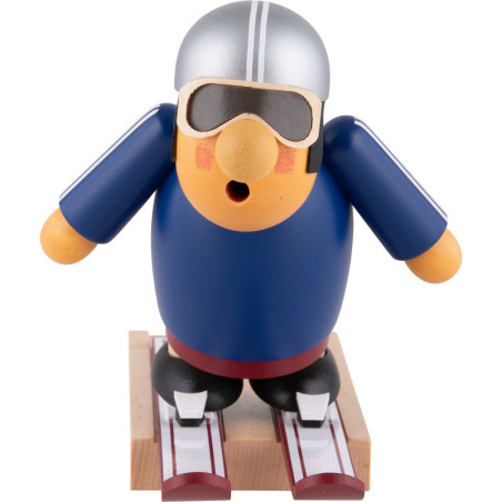 Räuchermännchen Skispringer - 16 cm