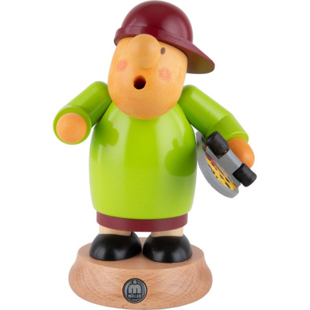 Räuchermännchen Skateboardfahrer - 16 cm
