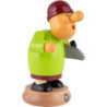 Räuchermännchen Skateboardfahrer - 16 cm