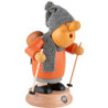 Räuchermännchen Winterwanderer - 16 cm