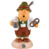 Räuchermännchen Bayer in Tracht - 16 cm