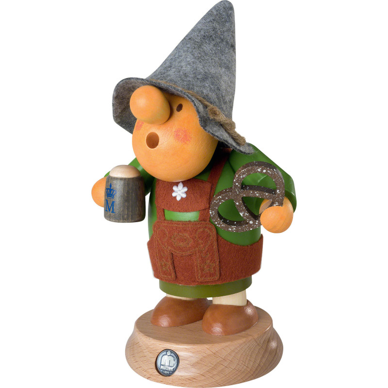 Smoker - Bavarian with Trilby - 16 cm / 6.3 inch