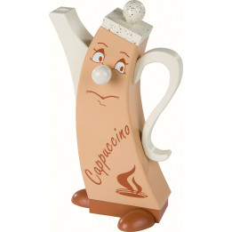 Räuchermännchen Cappuccino - 21 cm