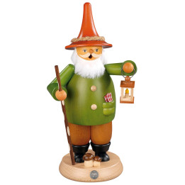 Räuchermännchen Wichtel mit Laterne - 25 cm