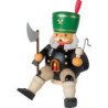 Räuchermännchen Bergmann sitzend - 20 cm