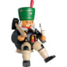 Räuchermännchen Bergmann Hauer sitzend - 20 cm