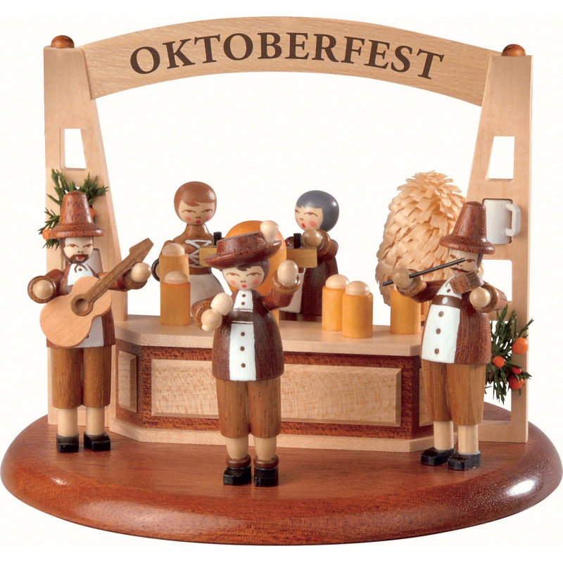 Theme Platform for Electr. Music Box - Oktoberfest - 13 cm / 5 inch