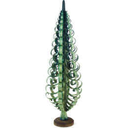 Wood Chip Tree - Green - 40 cm / 15.7 inch