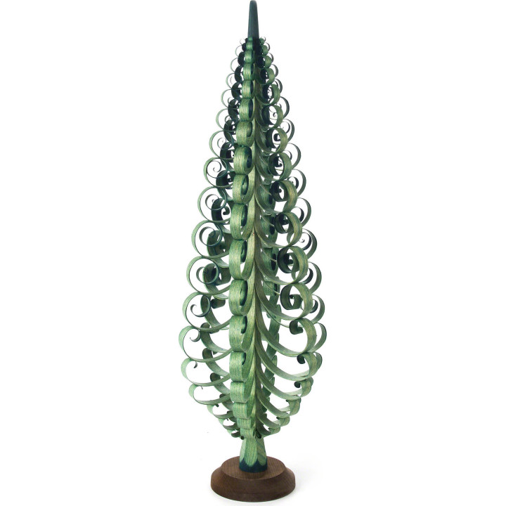 Wood Chip Tree - Green - 50 cm / 19.7 inch