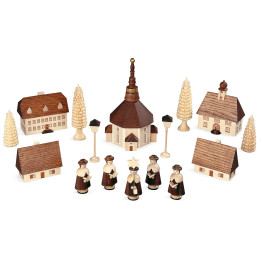 Kurrende Seiffener Dorf - 12 cm
