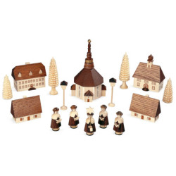 Kurrende Seiffener Dorf - 12 cm