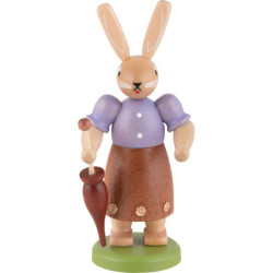 Easter Bunny (fe(male)) Hand-Painted - 11 cm / 4 inch