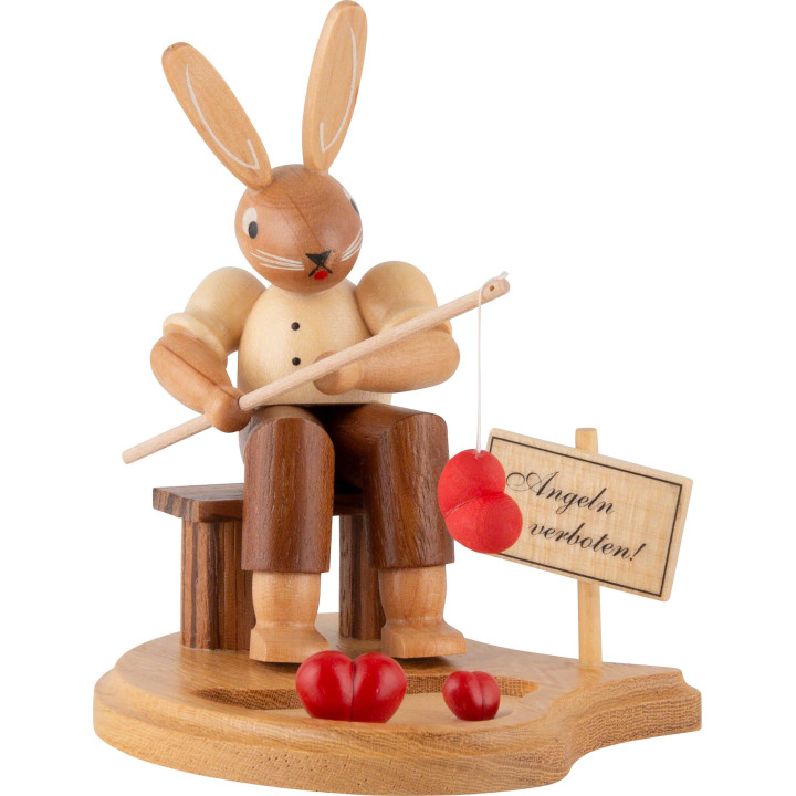 Bunny Fisherman - 11 cm / 4 inch