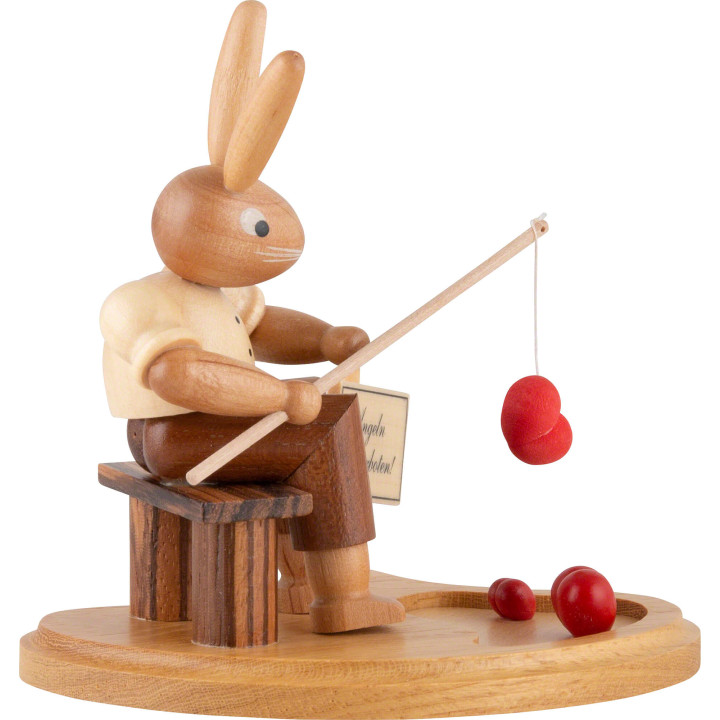 Bunny Fisherman - 11 cm / 4 inch