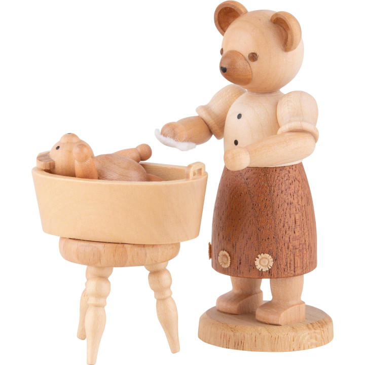 Bärenmutter mit Kind - 10 cm