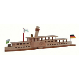 Bastelset Elbdampfschiff 'Dresden' - 24x7 cm