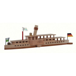 Handicraft Set Steamboat 'Dresden' - 23x7cmcm / 9x3 inch