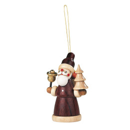 Christbaumschmuck Weihnachtsmann - 8 cm