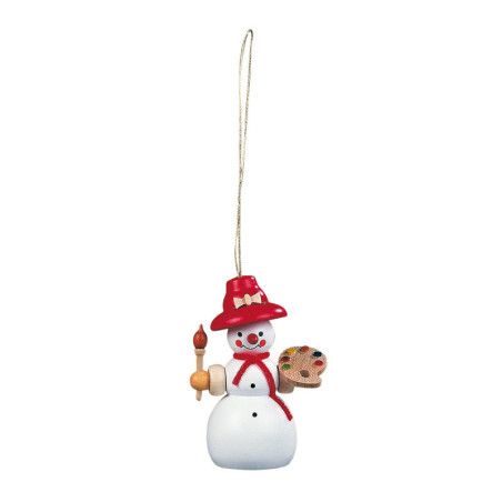 Tree Ornament - Snowwoman - 8 cm / 3 inch