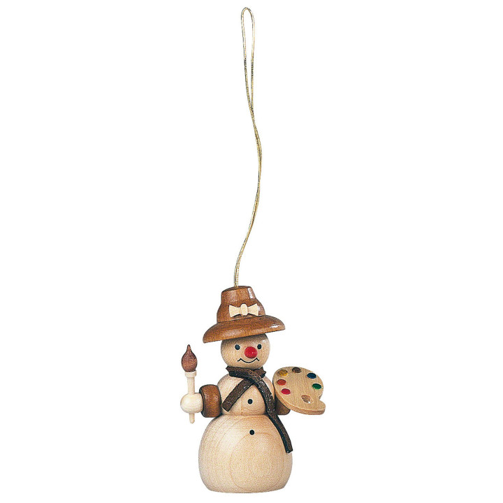 Tree Ornament - Snowwoman - 8 cm / 3 inch