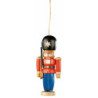 Christbaumschmuck Nussknacker Wachsoldat farbig - 8 cm