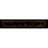 Illuminated Stand - Forest Seiffen with Deer - 80x12 cm / 31.5x4.7 inch