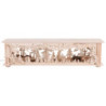 Illuminated Stand Forest with Deer for Candle Arches - 50x12x10 cm / 20x5x4 inch