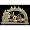 3D Double Arch - Pyramid House - 43x30x7 cm / 17x11x3 inch