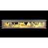 Illuminated Stand Deer and Cratch for Candle Arches - 80x15x12 cm / 31x6x5 inch