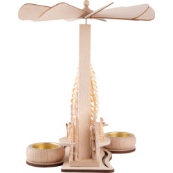 1-Tier Pyramid Triangular - Deer Group - 25 cm / 9.8 inch