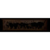 Illuminated Stand - Forest Seiffen - 50x12 cm / 19.7x4.7 inch