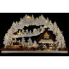 Candle Arch - Craftsmen at the Game Reserve - 72x43 cm / 28x17 inch