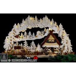 Candle Arch - Craftsmen at the Game Reserve - 72x43 cm / 28x17 inch