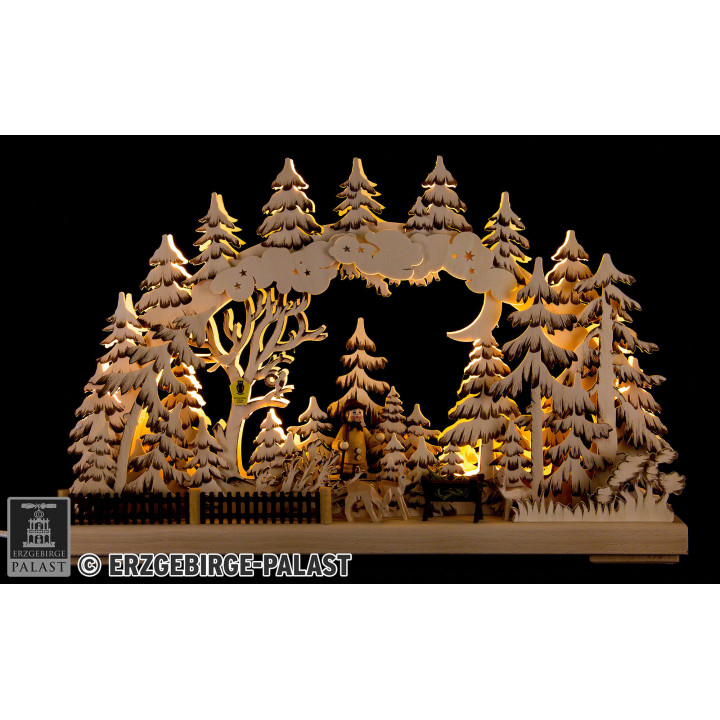 3D-Schwibbogen Naturschutzgebiet - 43x30 cm