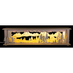 Illuminated Stand Forest for Candle Arches - 50x12x10 cm / 20x5x4 inch
