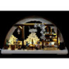 3D Double Arch - Wine Cellar - 43x30x7 cm / 17x12x3 inch