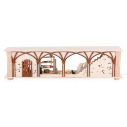 Illuminated Stand Flour Room for Candle Arches - 50x12x10 cm / 20x5x4 inch
