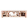 Schwibbogen-Unterbau/Raumleuchte Mehlkammer - 50x12x10 cm