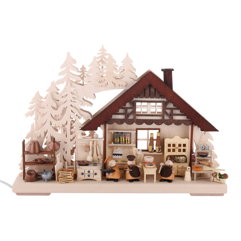 3D Candle Arch - Cooking Pros - 40x30 cm / 15,8x12 inch