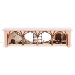 Illuminated Stand Carpenter's Storage for Candle Arches - 50x12x10 cm / 20x5x4 inch