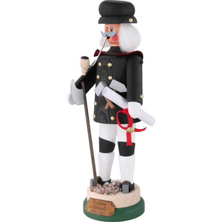 Räuchermännchen Mineraloge Georgius Agricola - 27 cm