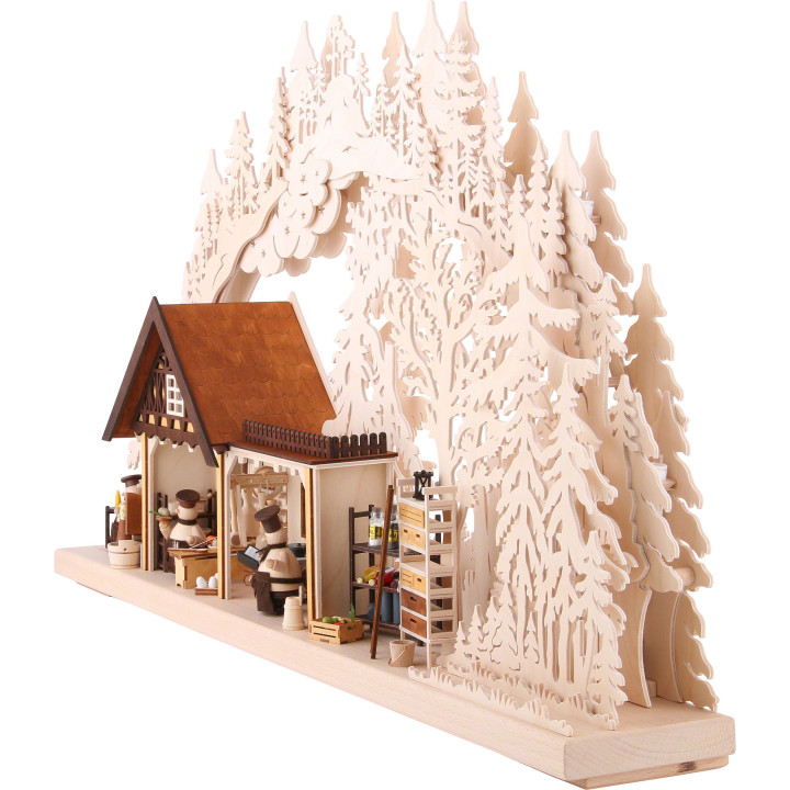 3D-Schwibbogen Kochprofis - 72x42,5x11 cm