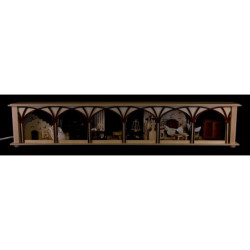 Illuminated Stand for Candle Arches Cellar - 80x15 cm / 31.5x5.9 inch