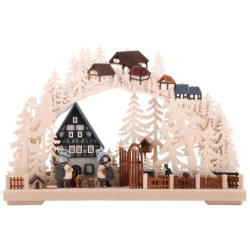 Candle Arch - Half Timber House Dreams - 43x30 cm / 17x11.8 inch
