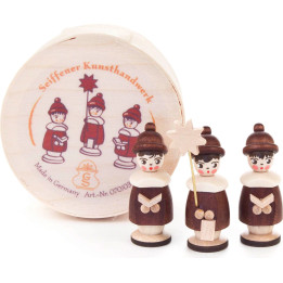Kurrendefiguren natur in Spandose - 3,5 cm
