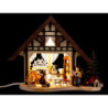 Lighted House - Christmas Parlor - 17 cm / 6.7 inch