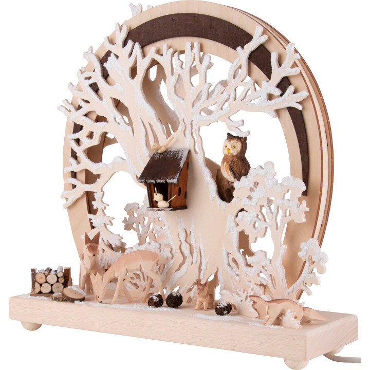 Romantic Lamp - Forest Animals - 30x28 cm / 11.8x11 inch