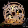 Romantic Lamp - Forest Animals - 30x28 cm / 11.8x11 inch
